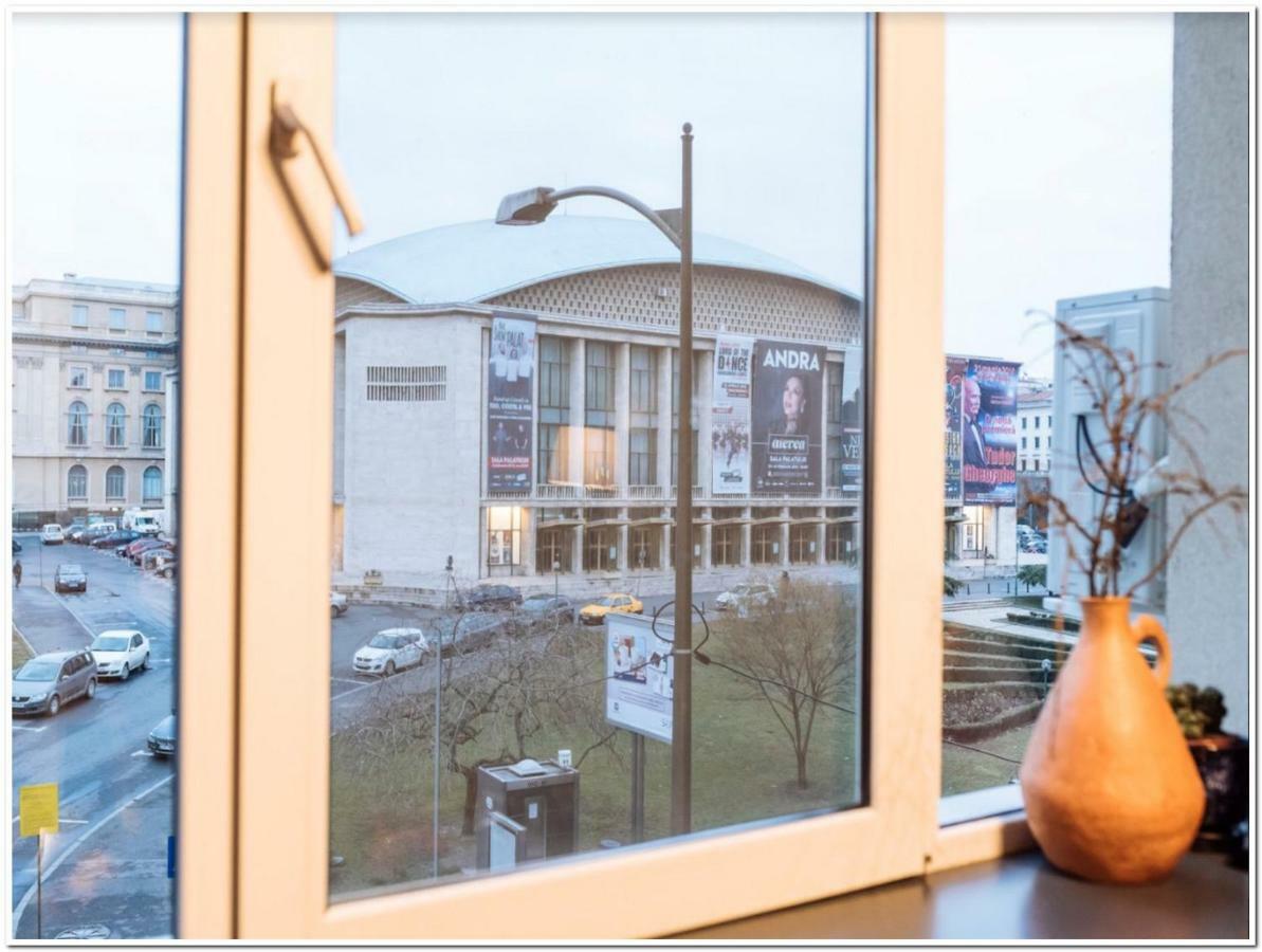 Luxury Downtown Apartment Bukares Bagian luar foto